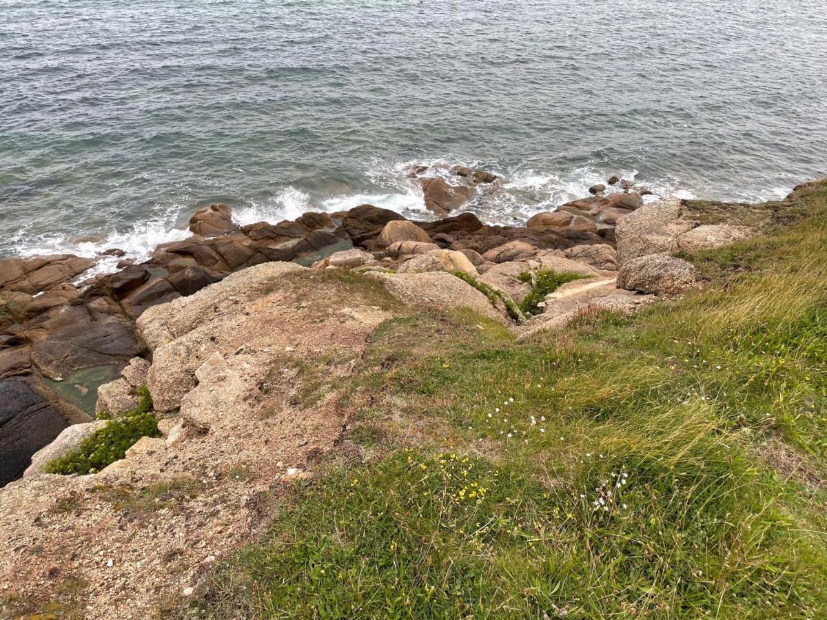 Au Petit Brick - Cosy Beachfront House Maupertus-sur-Mer Екстер'єр фото