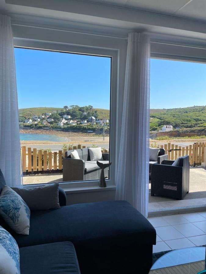 Au Petit Brick - Cosy Beachfront House Maupertus-sur-Mer Екстер'єр фото